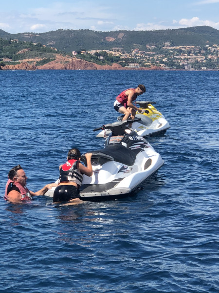 Jet ski à bras à Fréjus